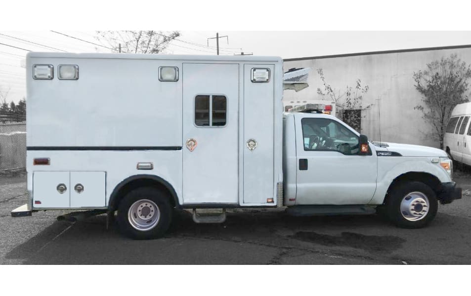 2012 Ford F350 Type 1 Horton Ambulance With 116523 Miles